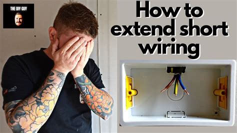 extending wiring junction box|how to extend wire length.